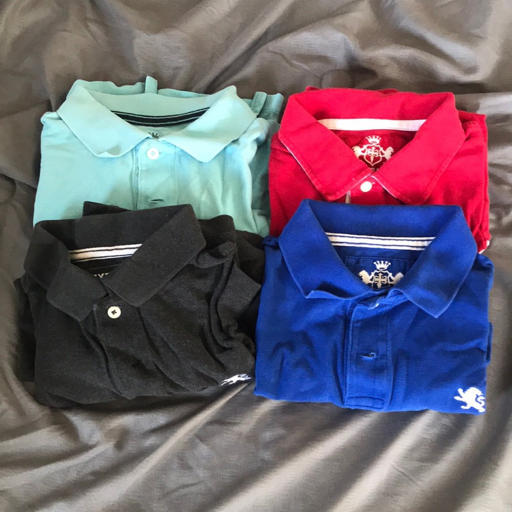 Collection of Express polos
